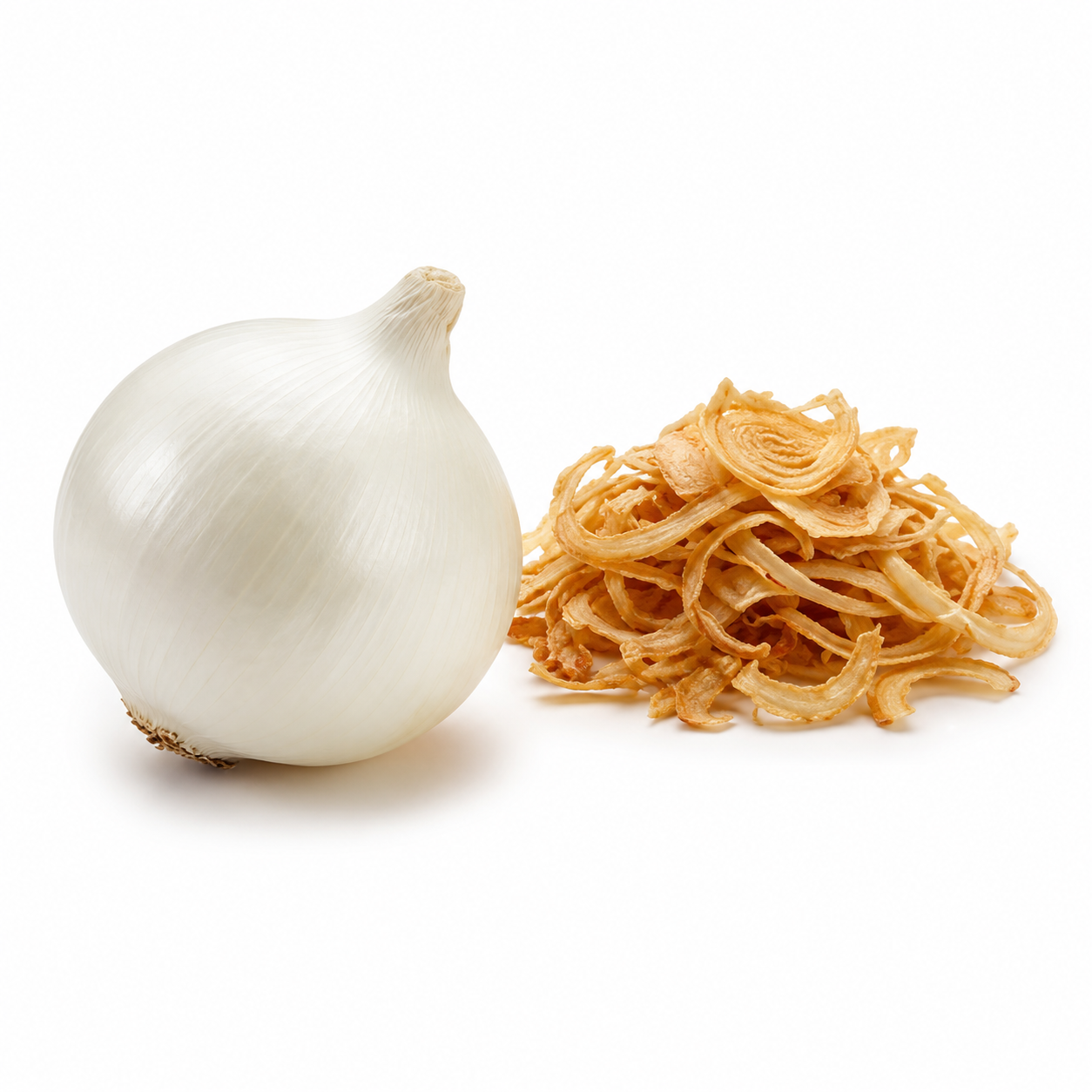 Dehydrated Fried White Onion Flakes product image